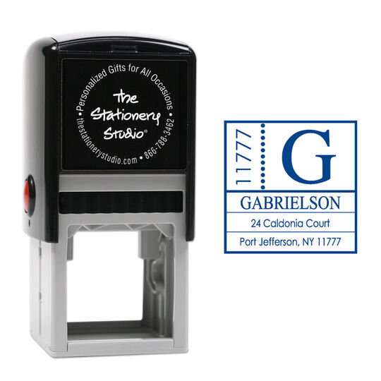 Side Zip Self-Inking Stamp